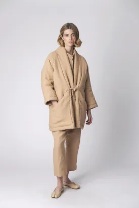 LOESS - MONICA LINEN PUFFER COAT