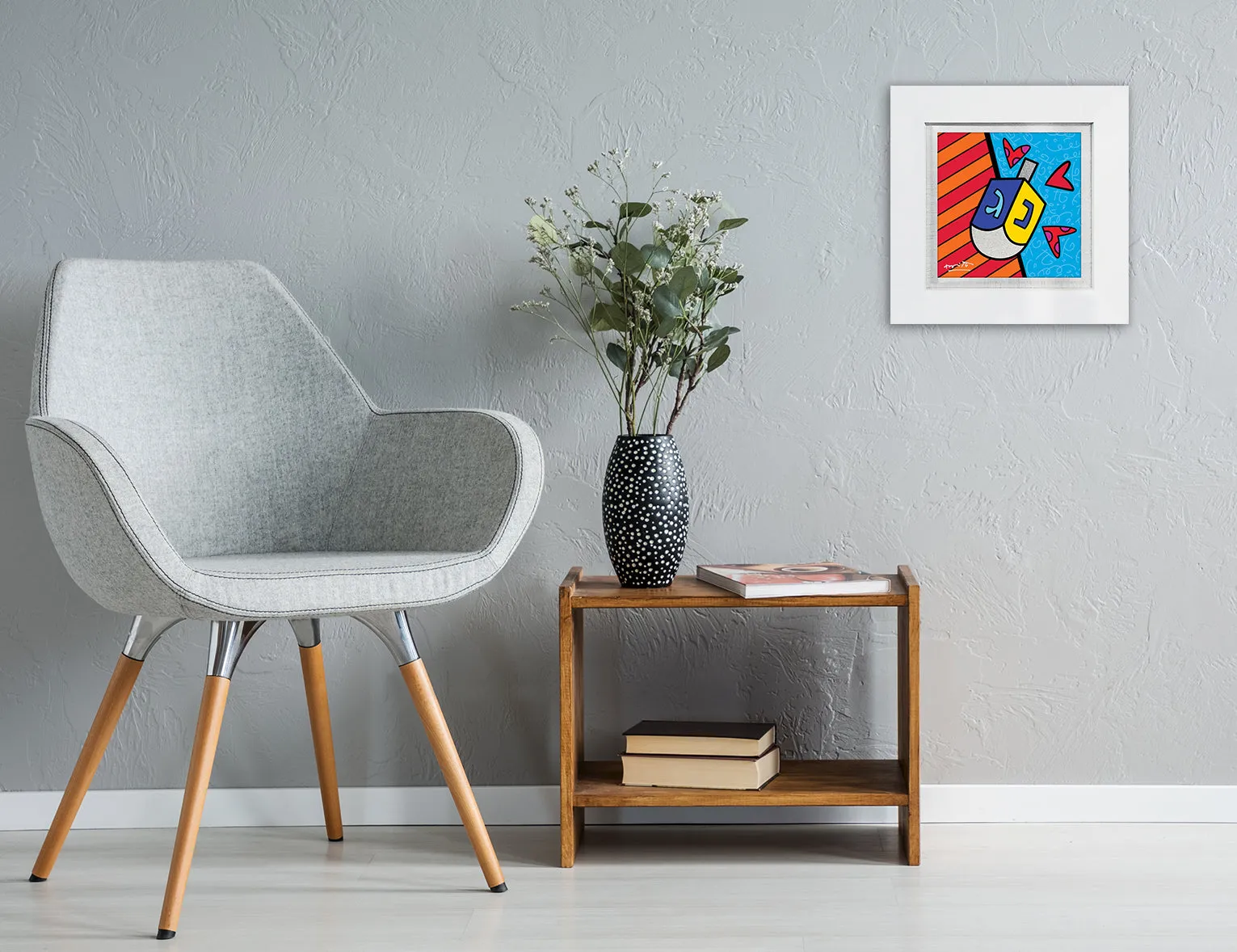 MAZEL TOV (DREIDEL) - Limited Edition Print
