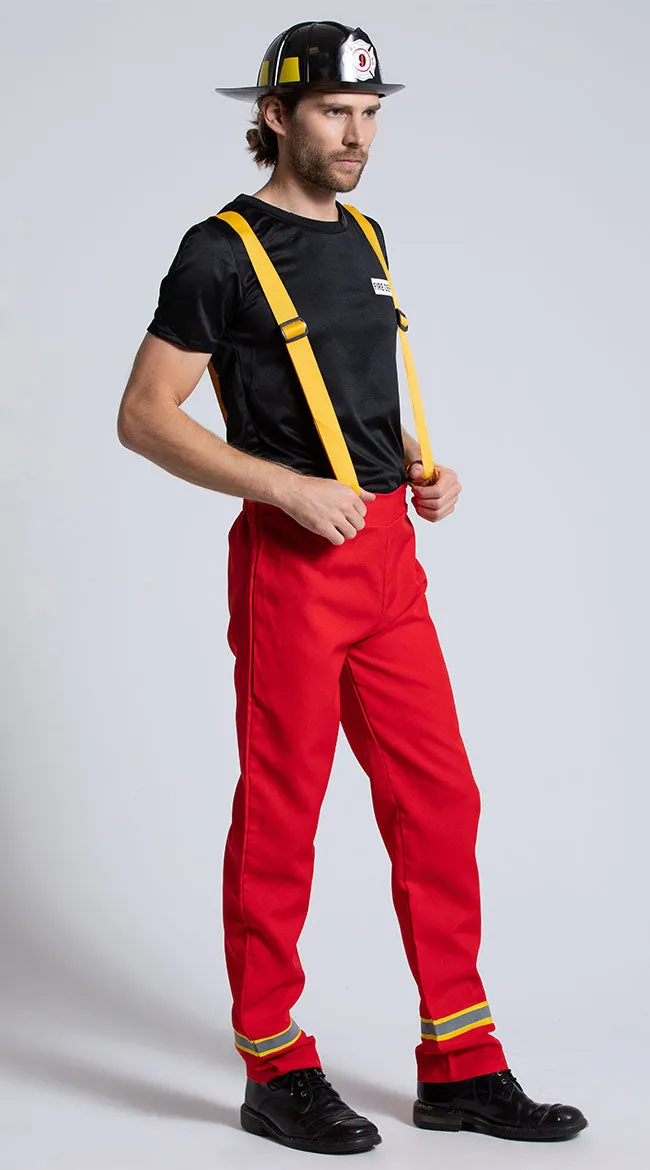 Men's Firefighter Hero Costume