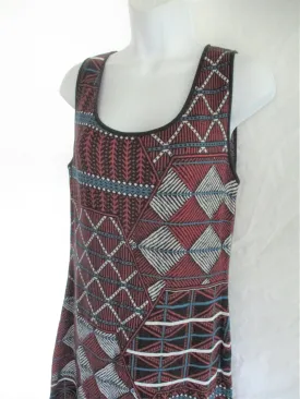 NEW PERUVIAN CONNECTION Knit Sweater Bodycon Dress Hippie Boho M