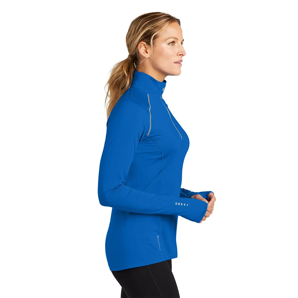 OGIO® Ladies Nexus 1/4-Zip Pullover - Electric Blue