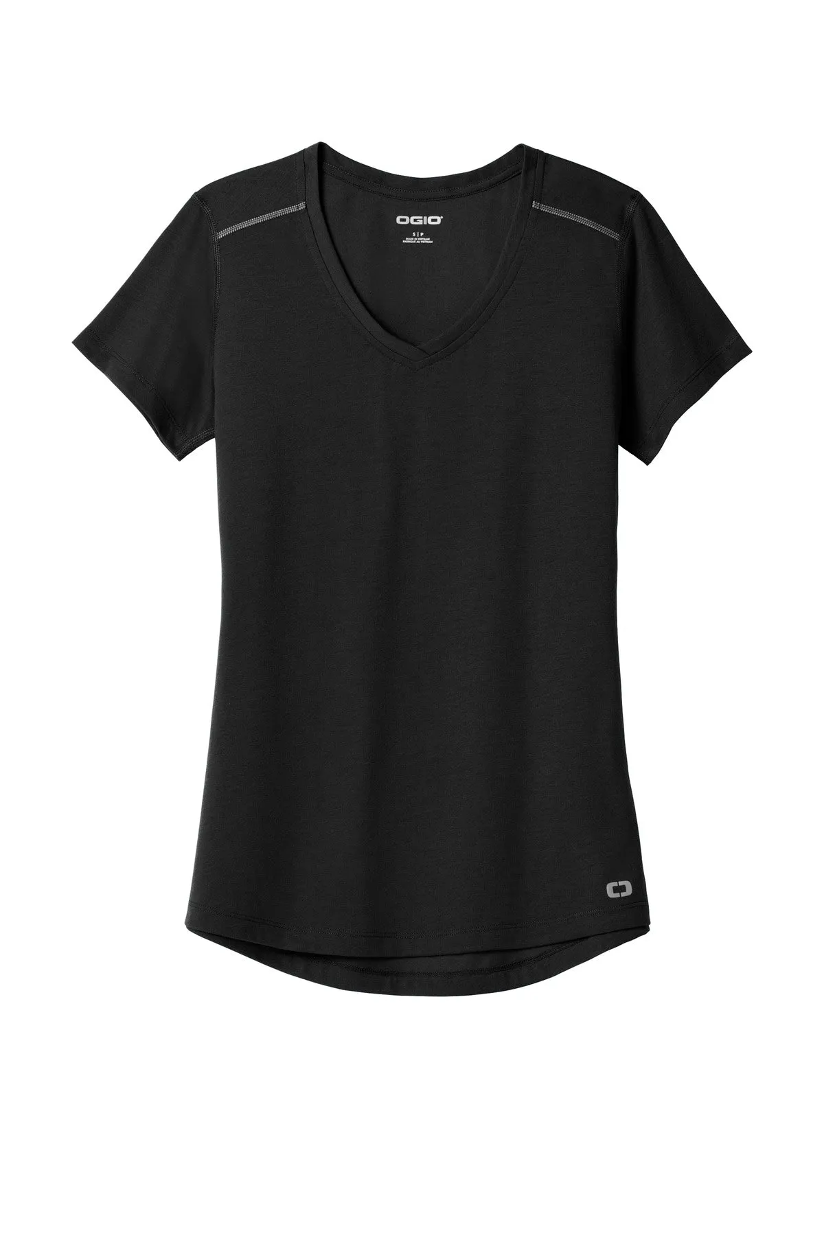 OGIO Ladies Peak V-Neck Tee. LOE337