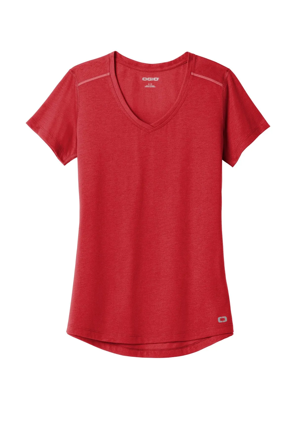 OGIO Ladies Peak V-Neck Tee. LOE337