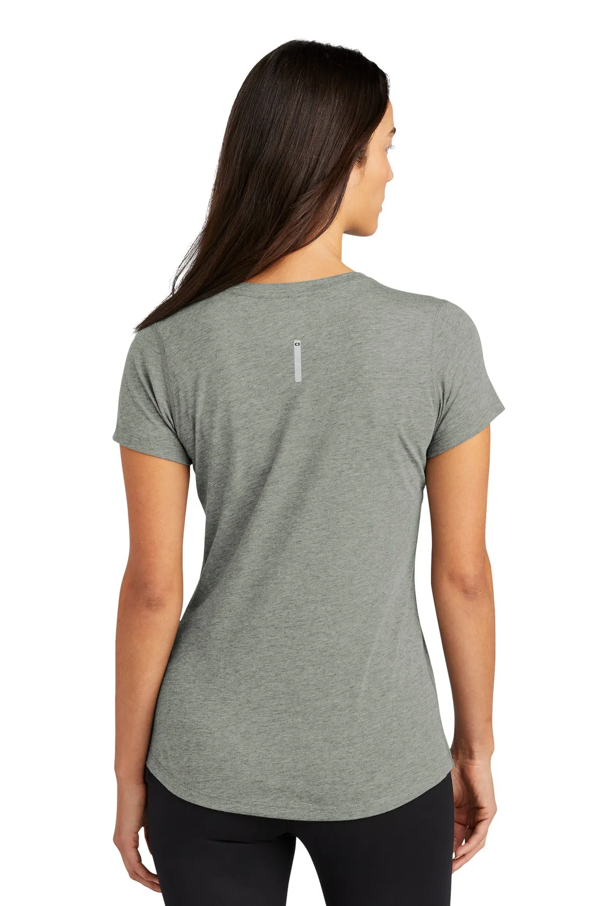 OGIO Ladies Peak V-Neck Tee. LOE337