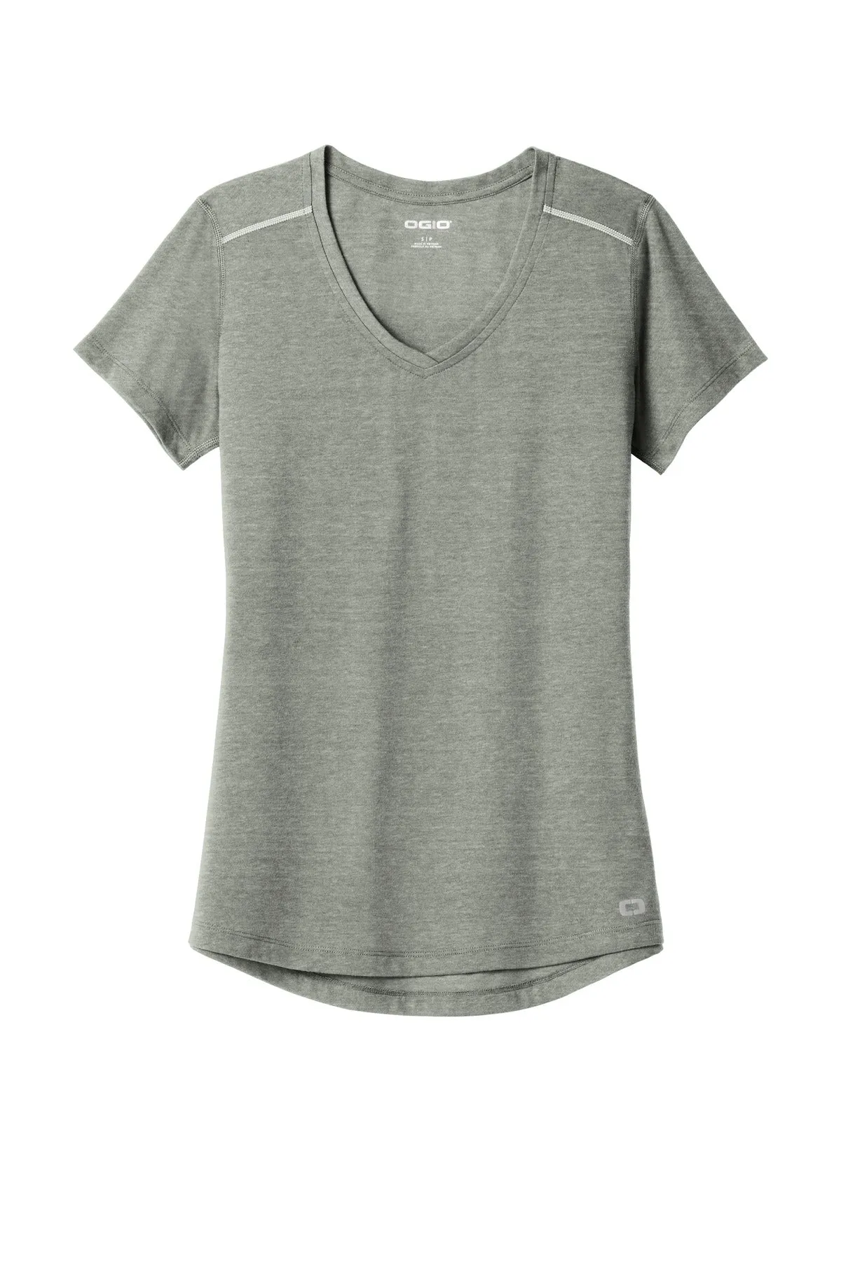 OGIO Ladies Peak V-Neck Tee. LOE337