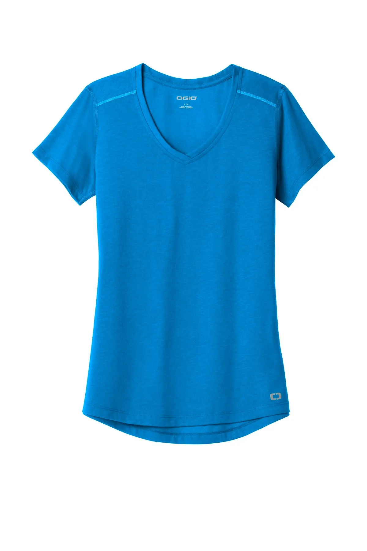 OGIO Ladies Peak V-Neck Tee. LOE337