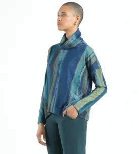 Paint Streaks Sweater Top