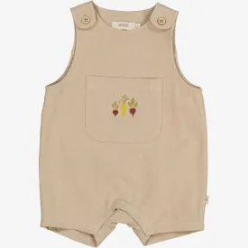 Playsuit Elif Embroidery | Baby - dark sand