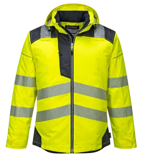Portwest Vision Hi-Vis Rain Jacket (T400)