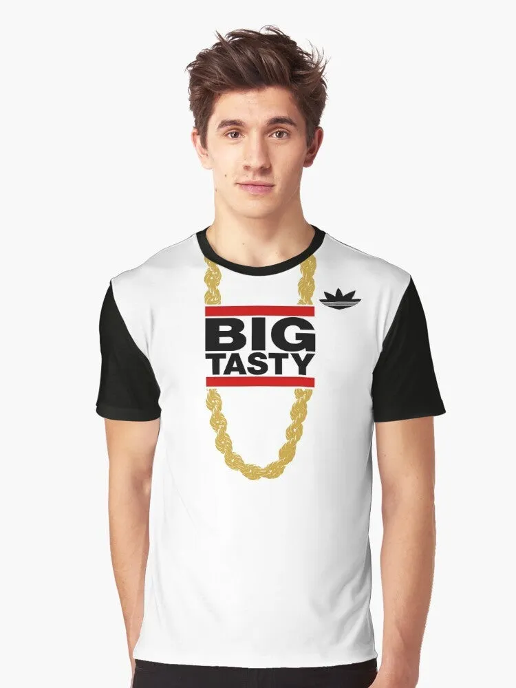 "The Goldbergs" Barry Goldberg "Big Tasty" Graphic T-Shirt