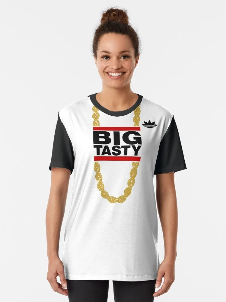 "The Goldbergs" Barry Goldberg "Big Tasty" Graphic T-Shirt