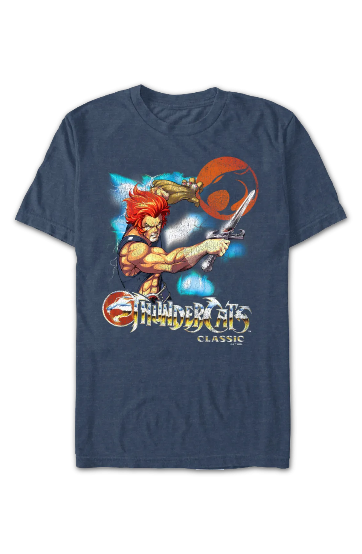 Retro Lion-O Sword of Omens ThunderCats T-Shirt