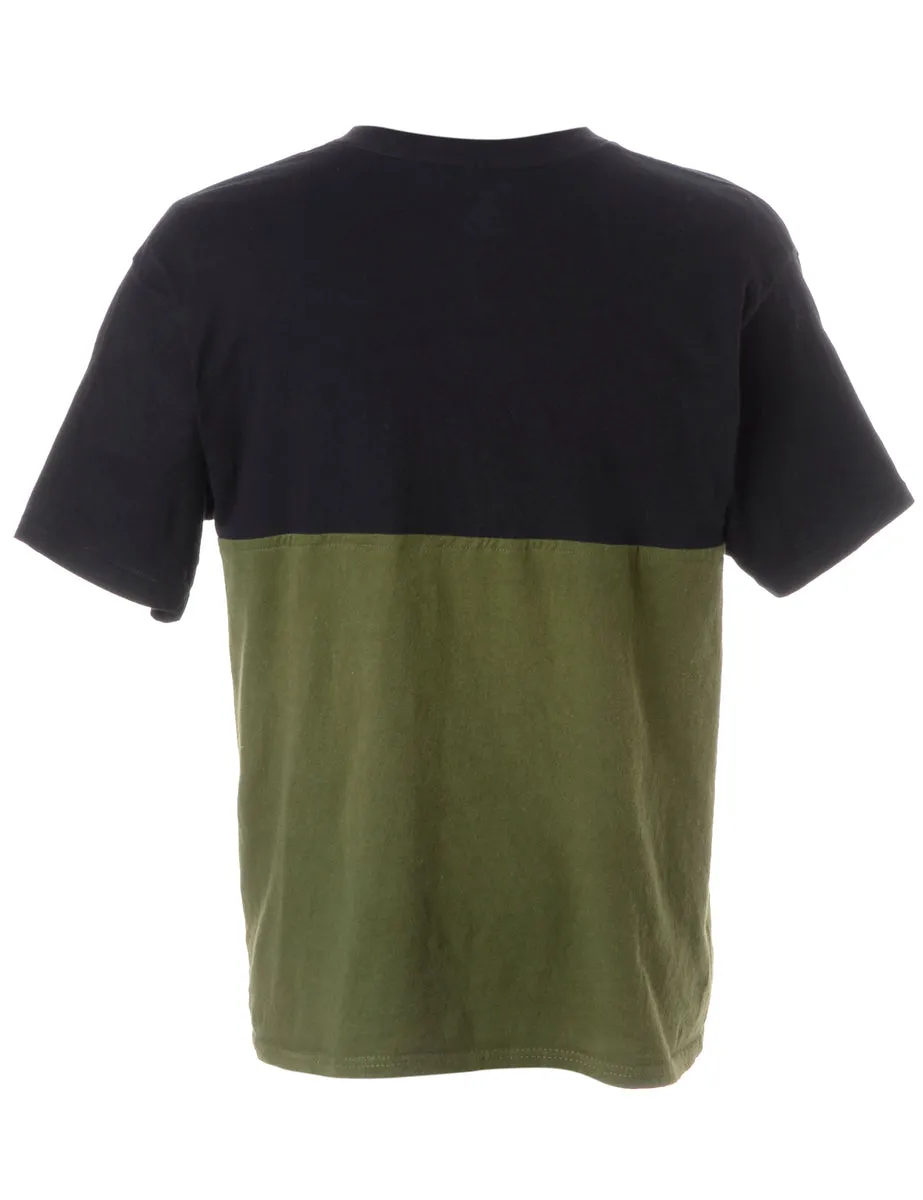Reworked Adidas Contrast T-shirt