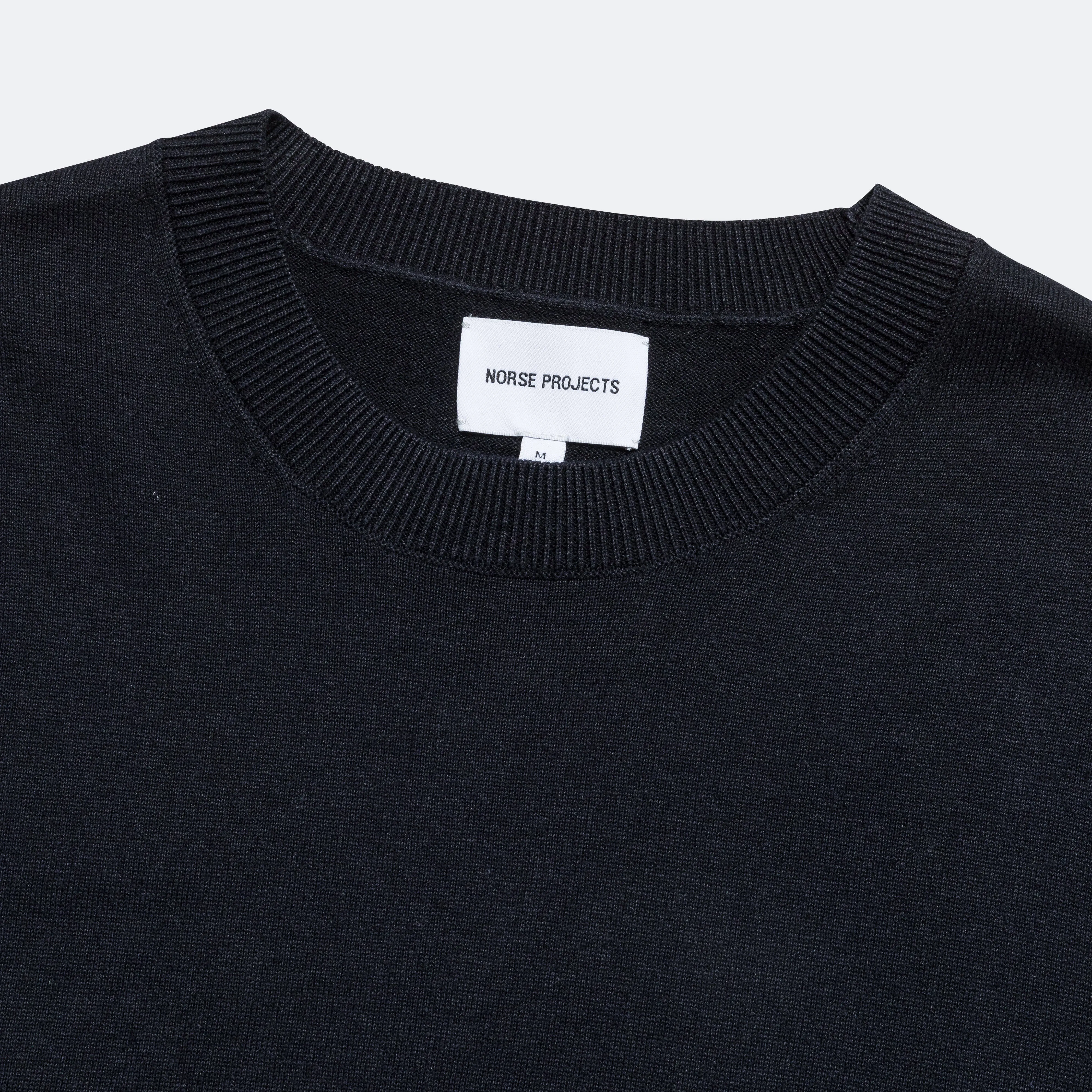 Rhys Cotton Linen T-Shirt - Dark Navy