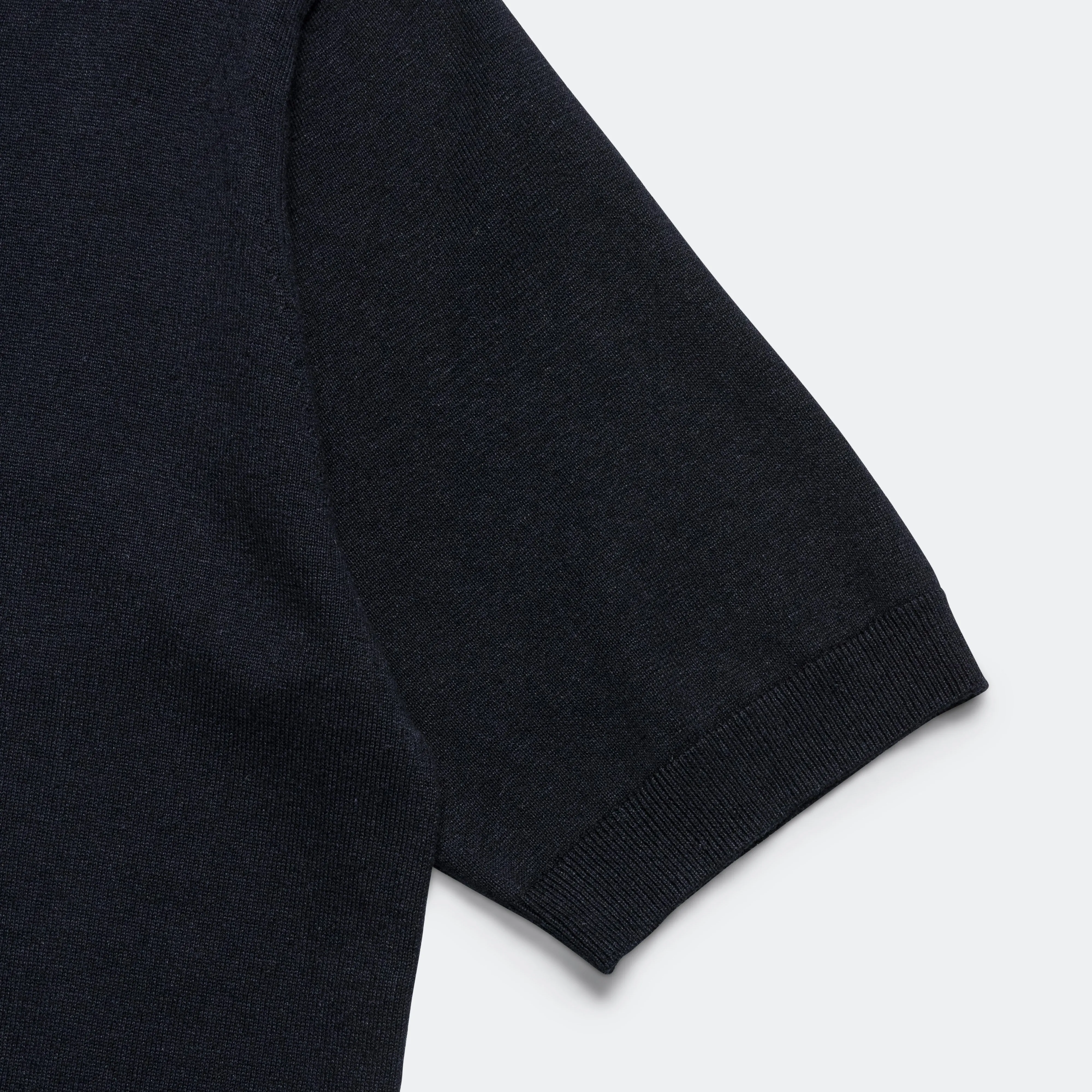 Rhys Cotton Linen T-Shirt - Dark Navy