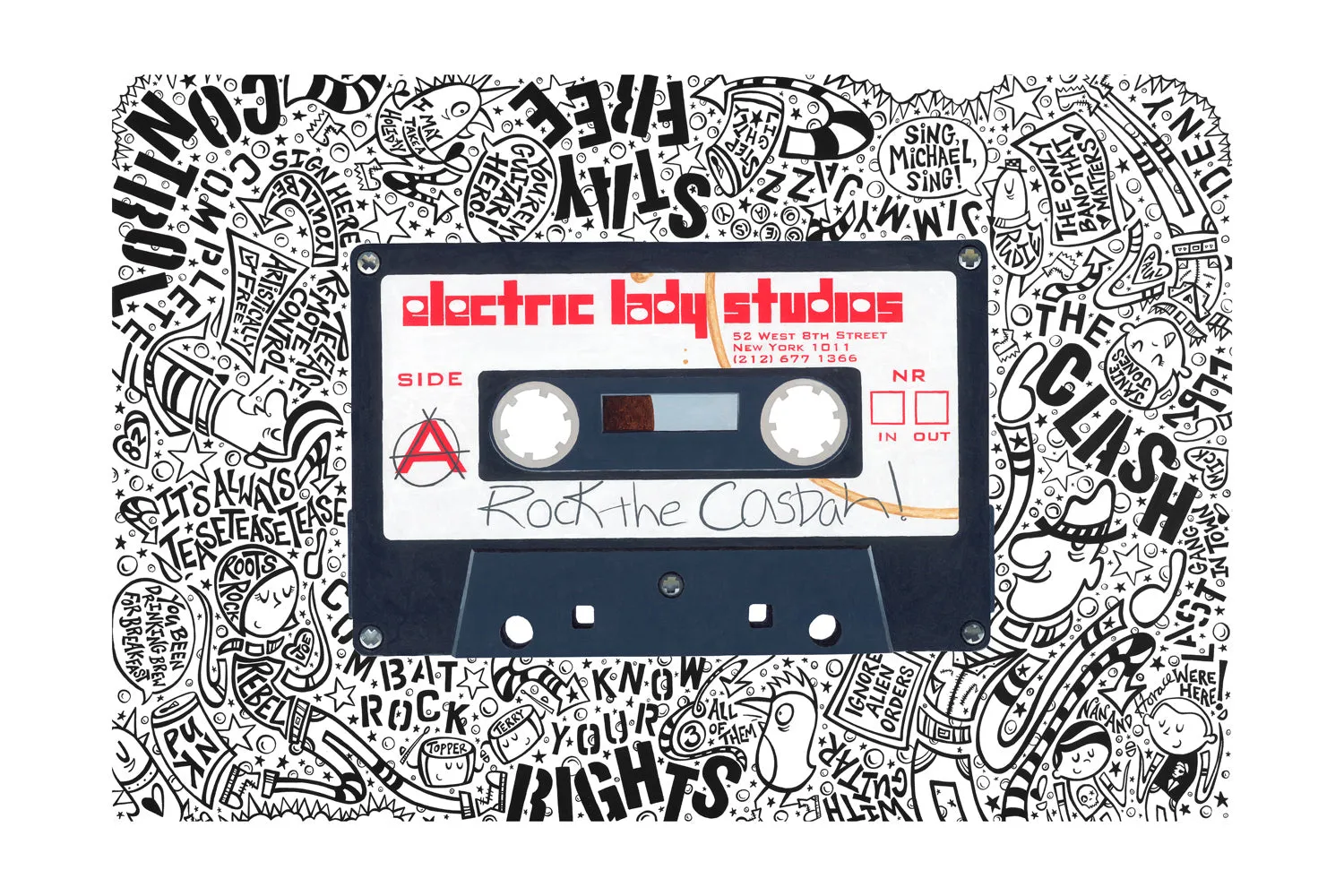 Rock The Casbah - Nan x Horace Panter RARE Limited Edition Fine Art Print