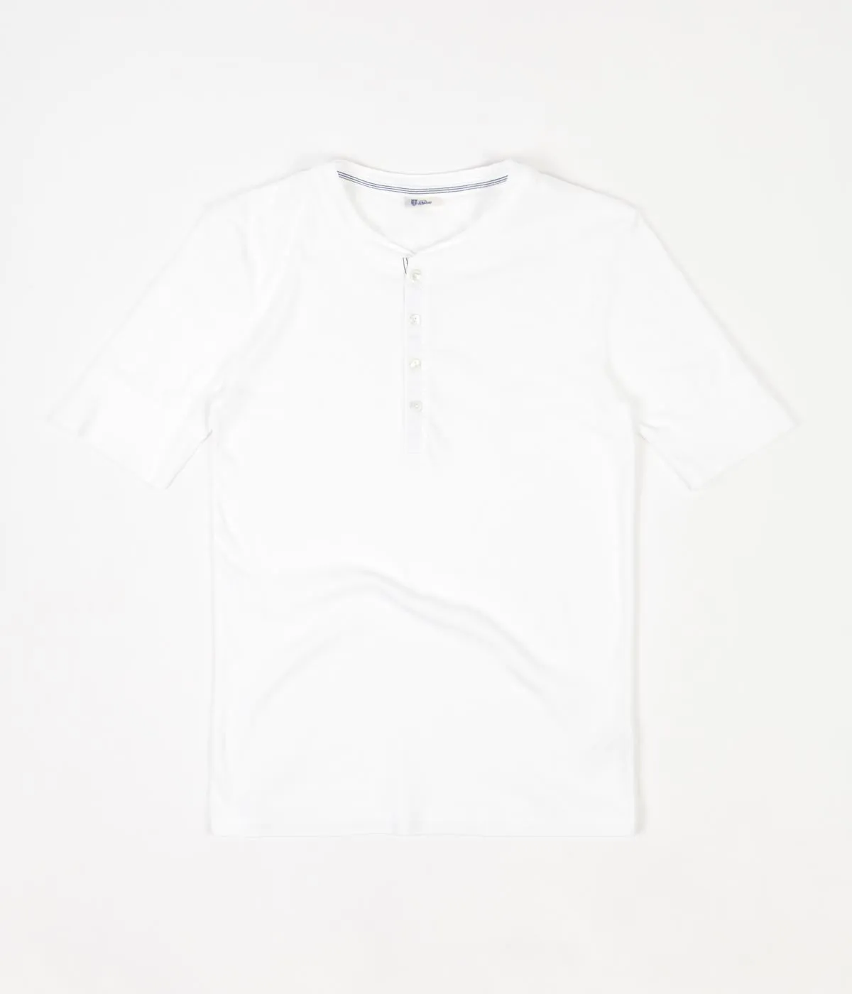 Schiesser Karl-Heinz Henley T-Shirt - White
