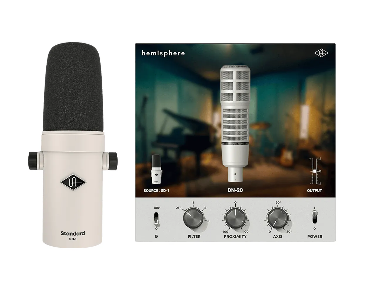 SD-1 Dynamic Microphone with Hemisphere Modeling