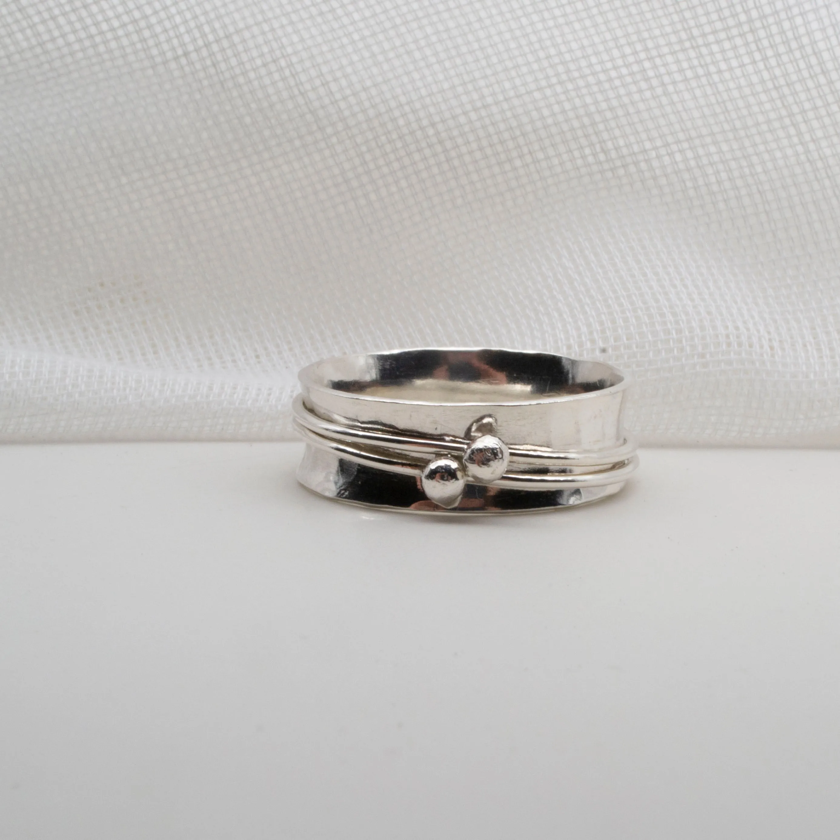 Silver spinner - size X