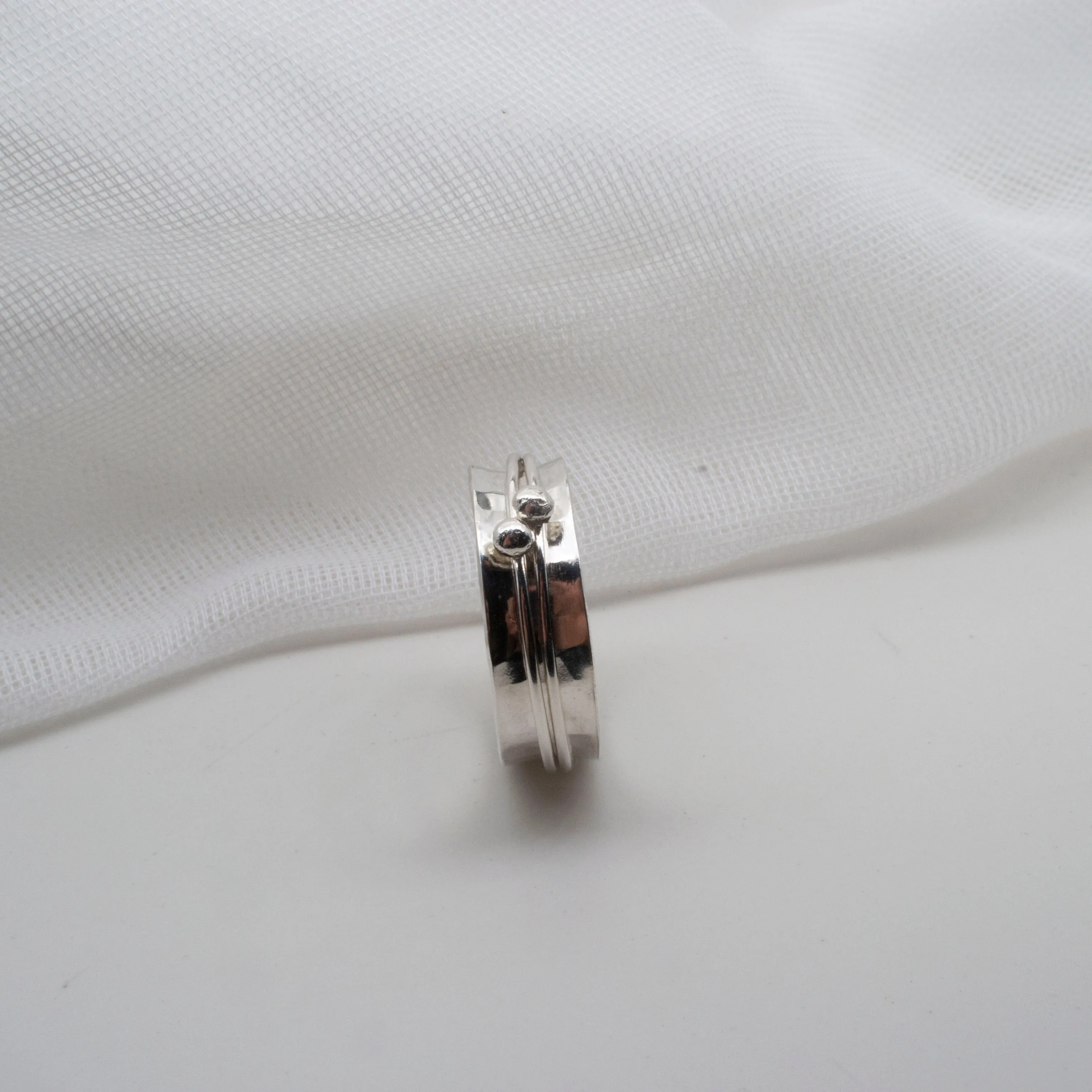 Silver spinner - size X