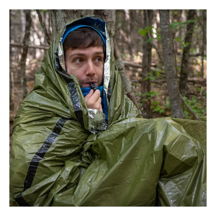 SOL Emergency Bivvy   Rescue Whistle & Tinder Cord