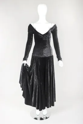 Stretch Velvet Dance Dress