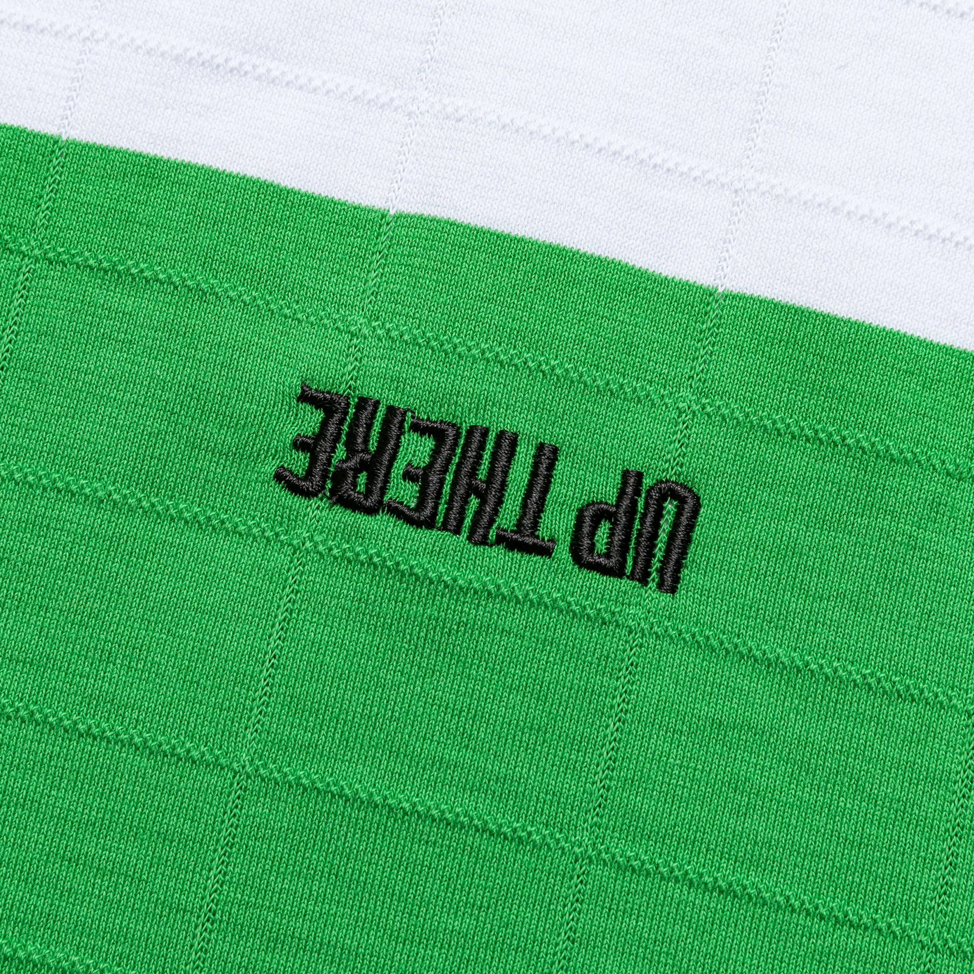 T-Shirt x UP THERE - White/Fern Green