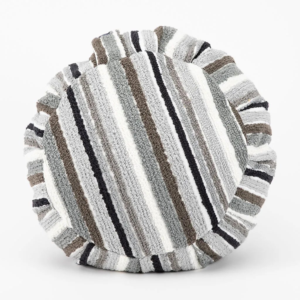 Textured Stripe Buckwheat Hull Zafu - COVER ONLY