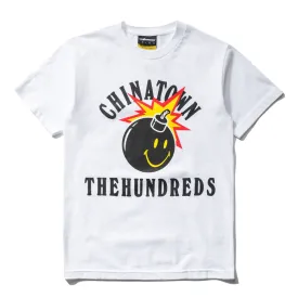 The Hundreds x Chinatown Market Happy Adam T-Shirt (White)
