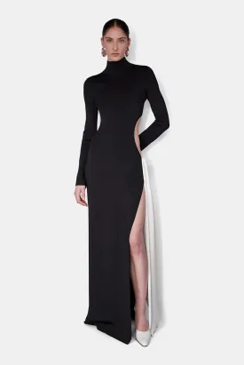 Twisted Cindy Dress - Black & White