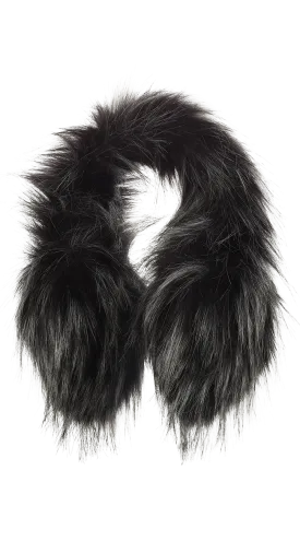 TYLER LAMBERT FURRY EAR MUFFS BLACK
