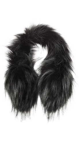 TYLER LAMBERT FURRY EAR MUFFS BLACK