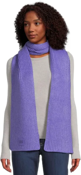 UGG Unisex Chunky Rib Scarf Lupine Purple One Size