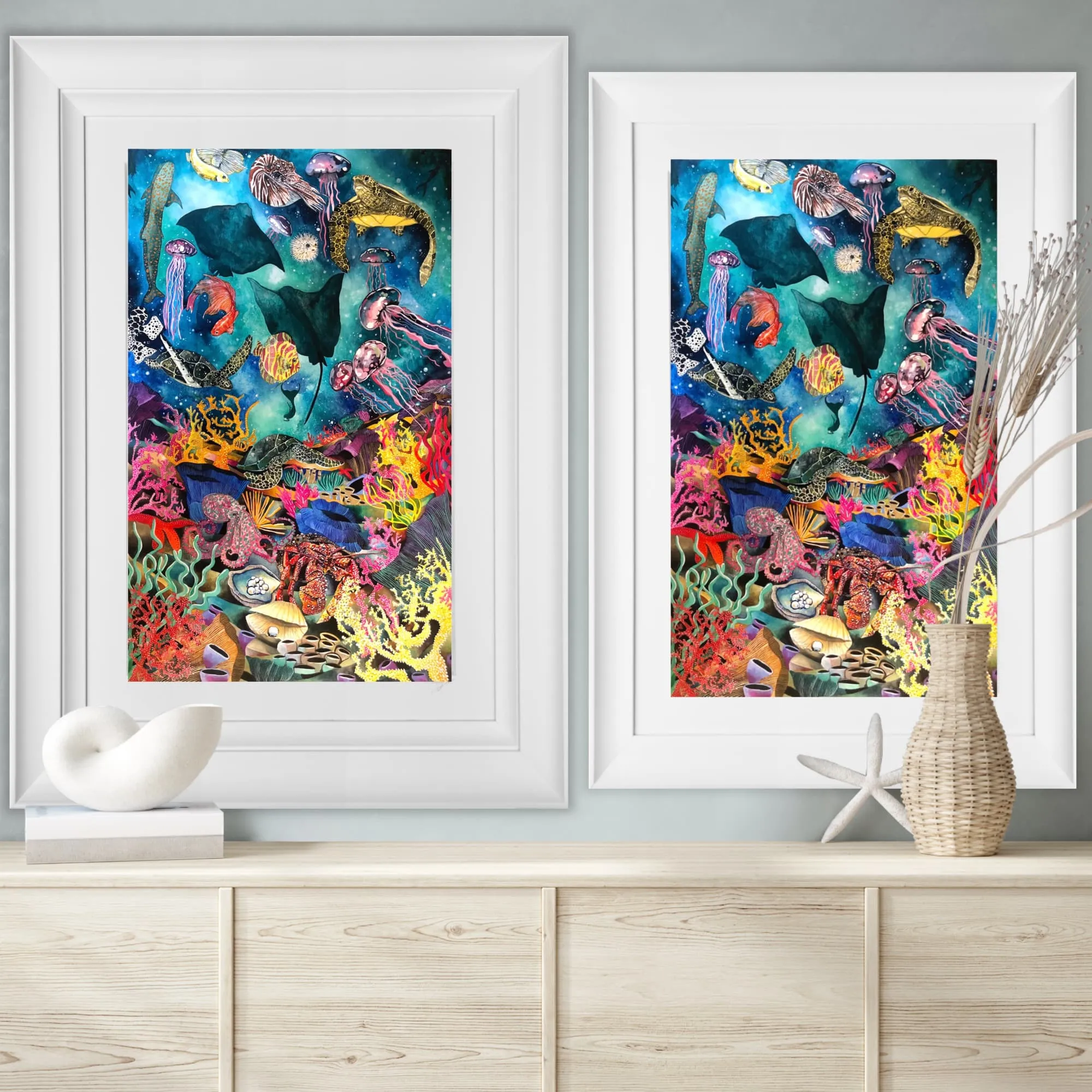 Undiscovered Oceans - Limited Edition Print