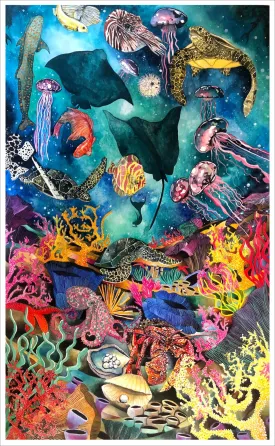 Undiscovered Oceans - Limited Edition Print
