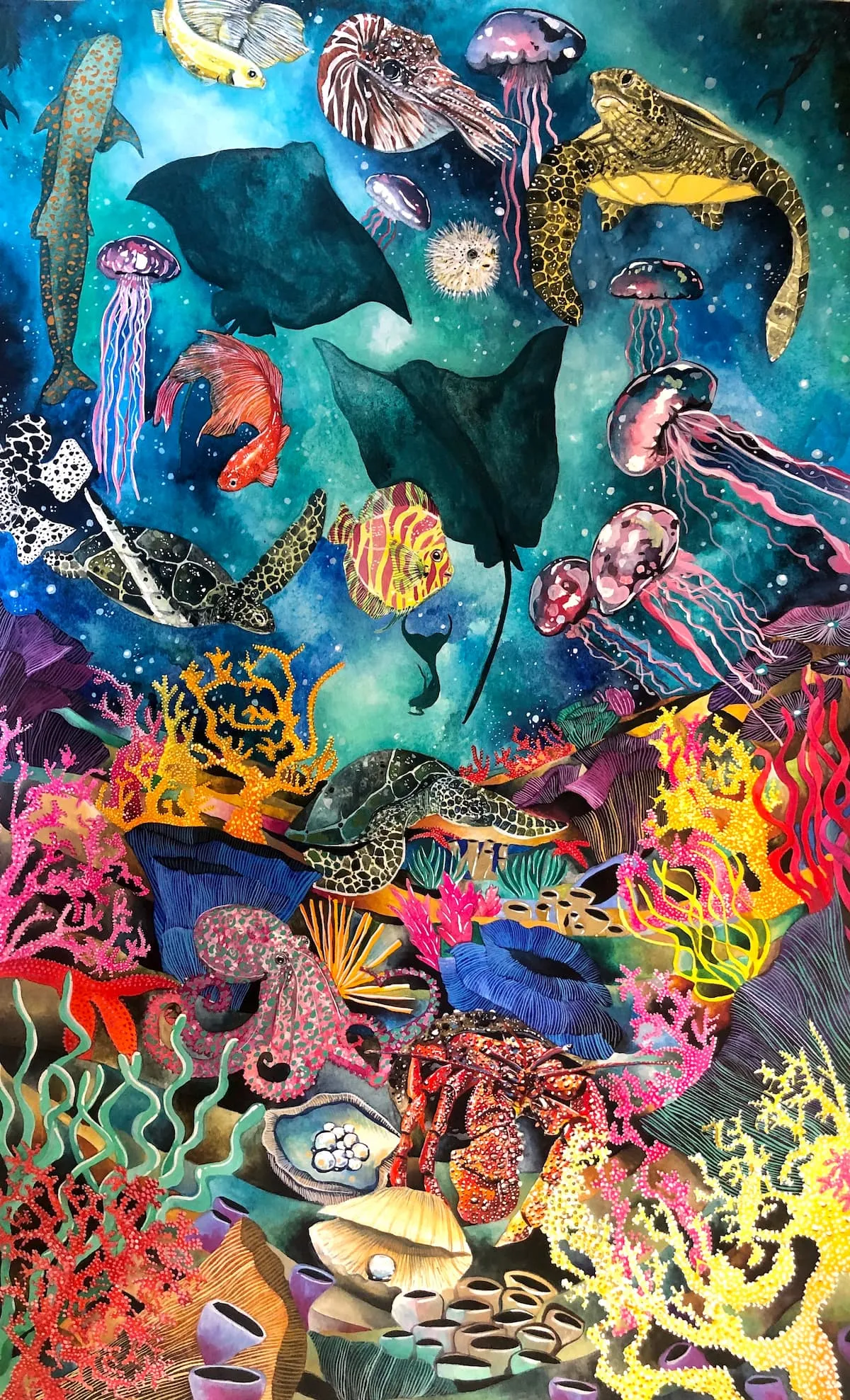 Undiscovered Oceans - Limited Edition Print