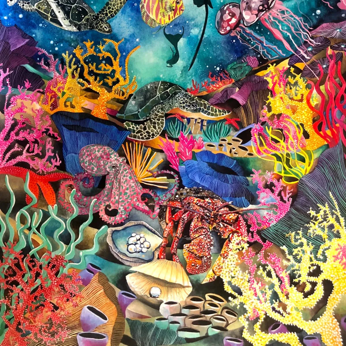 Undiscovered Oceans - Limited Edition Print