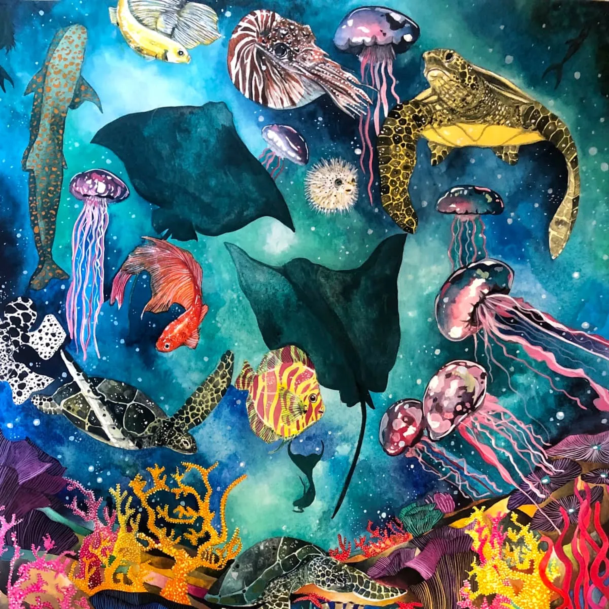 Undiscovered Oceans - Limited Edition Print