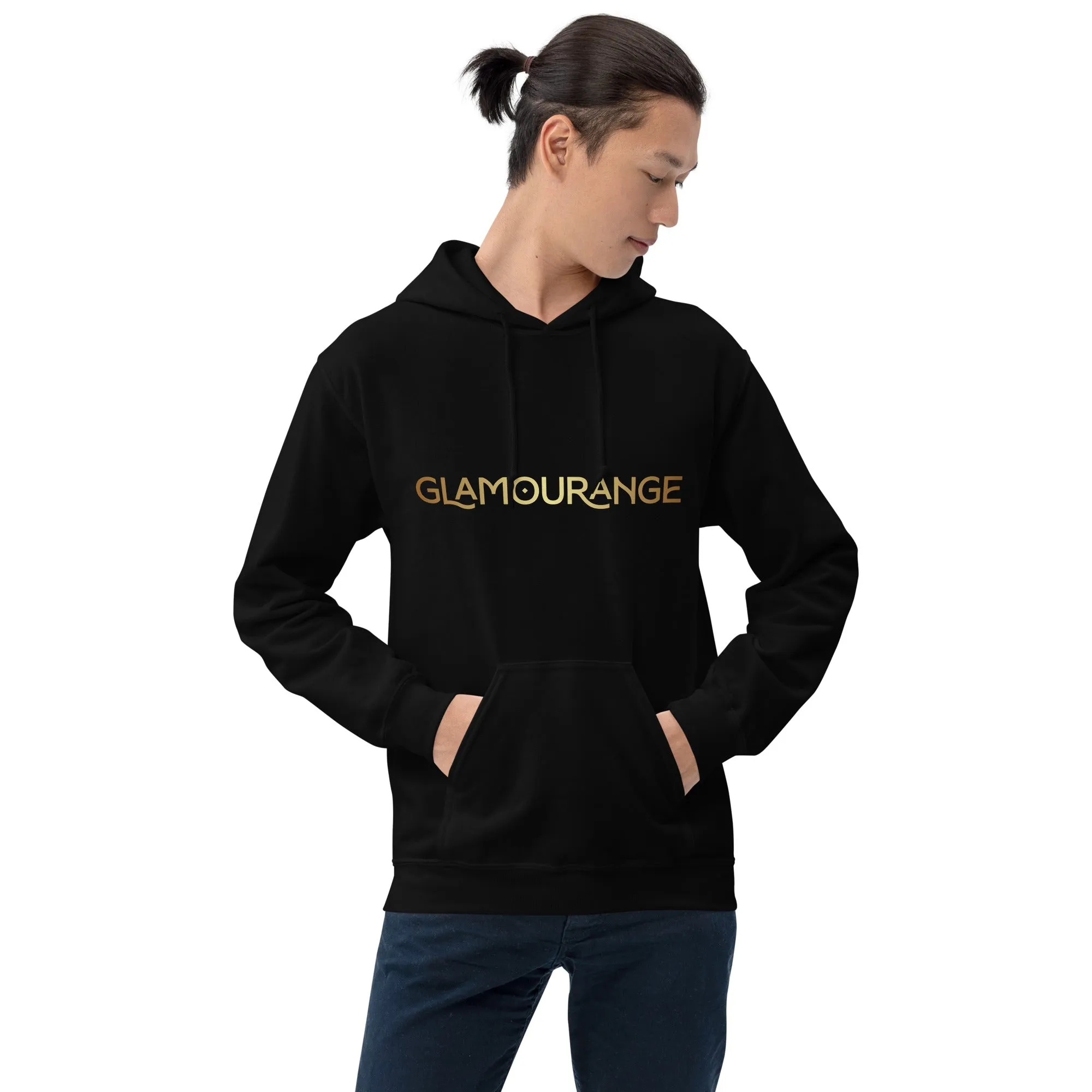 Unisex Hoodie (Glamourange Limited Editions: Large Logo Front Print - Model 001)
