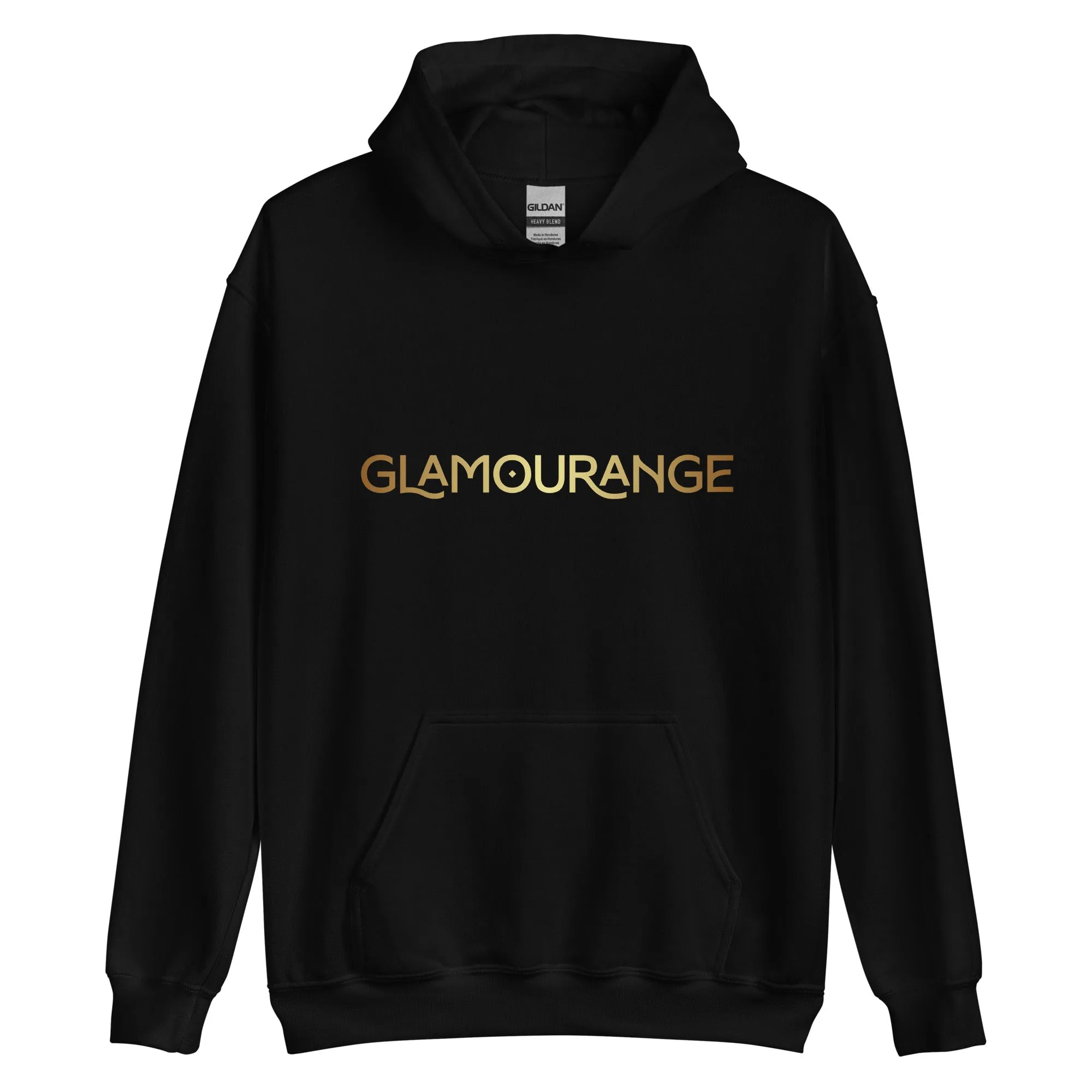 Unisex Hoodie (Glamourange Limited Editions: Large Logo Front Print - Model 001)