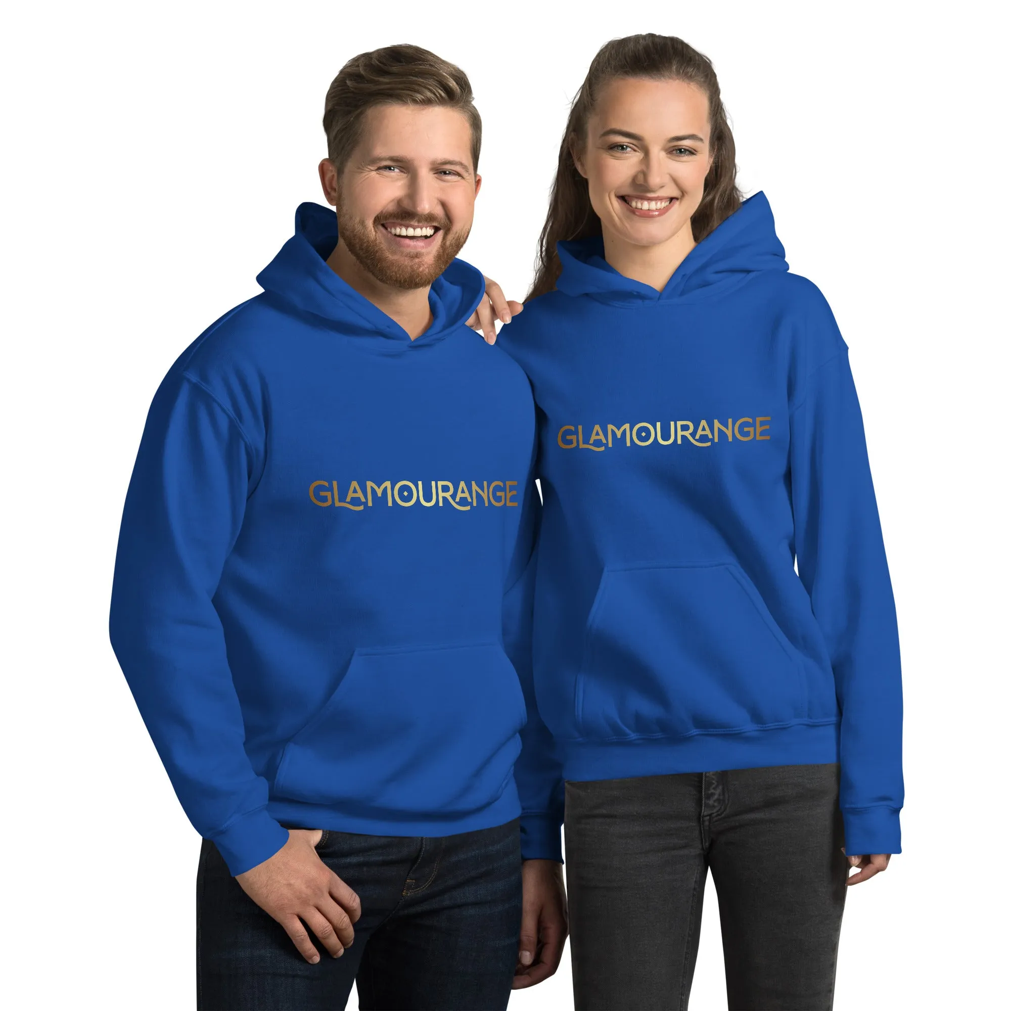 Unisex Hoodie (Glamourange Limited Editions: Large Logo Front Print - Model 001)