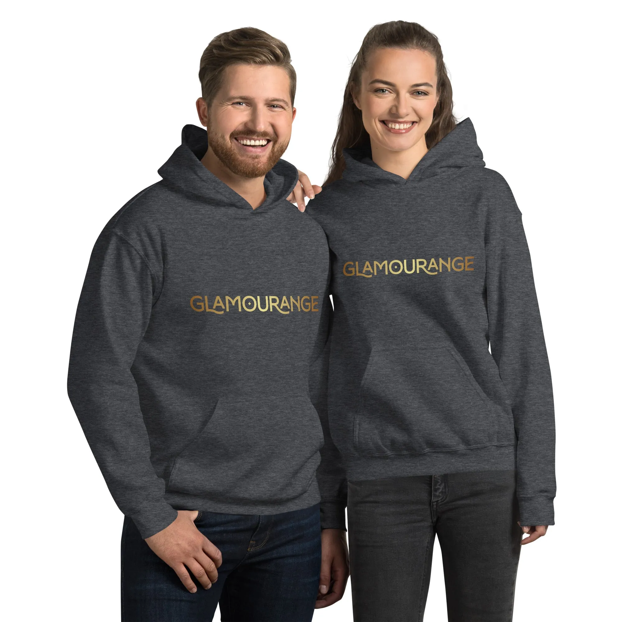 Unisex Hoodie (Glamourange Limited Editions: Large Logo Front Print - Model 001)
