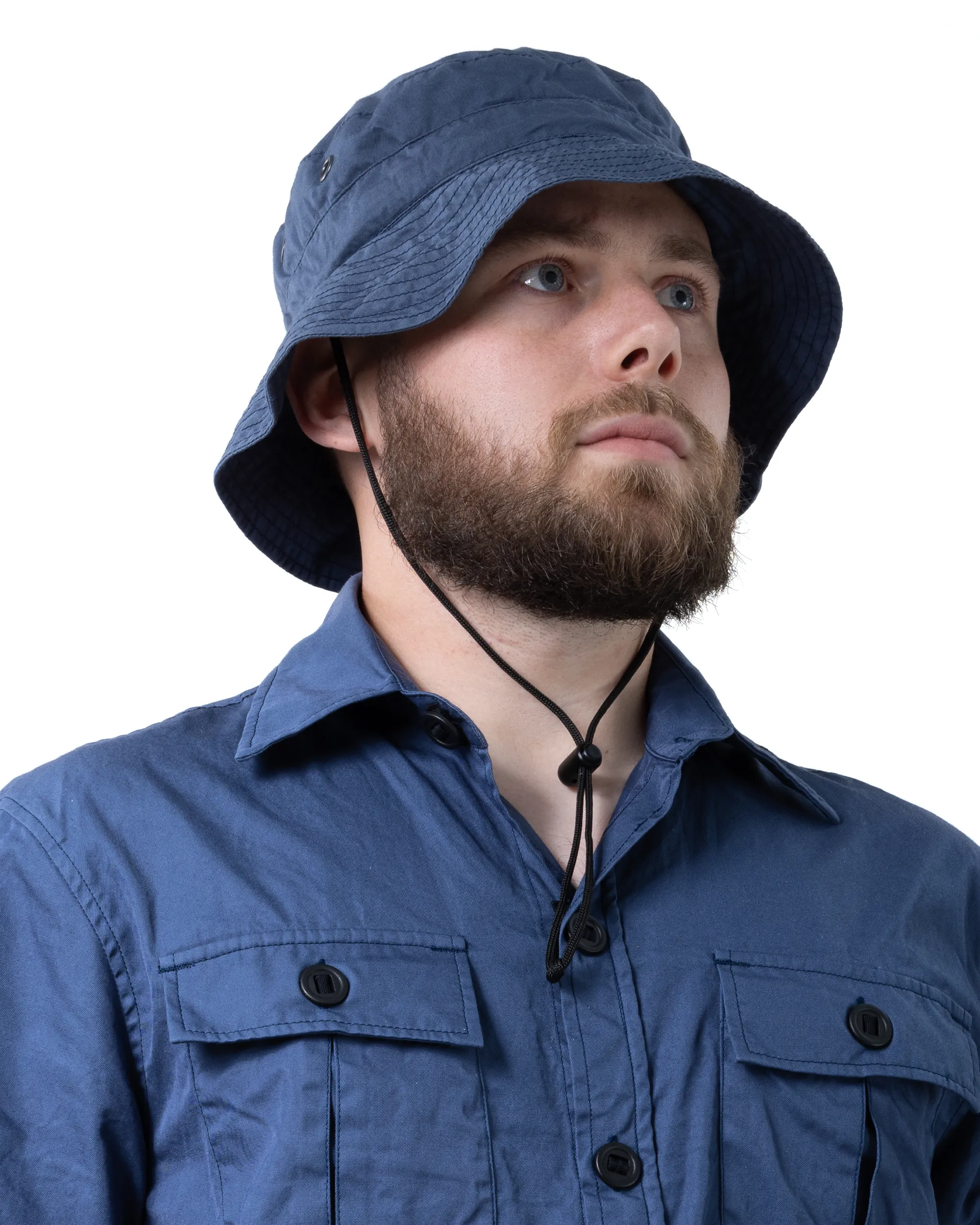 V194BTS SF Boonie Hat Gabardine - Air Force Blue