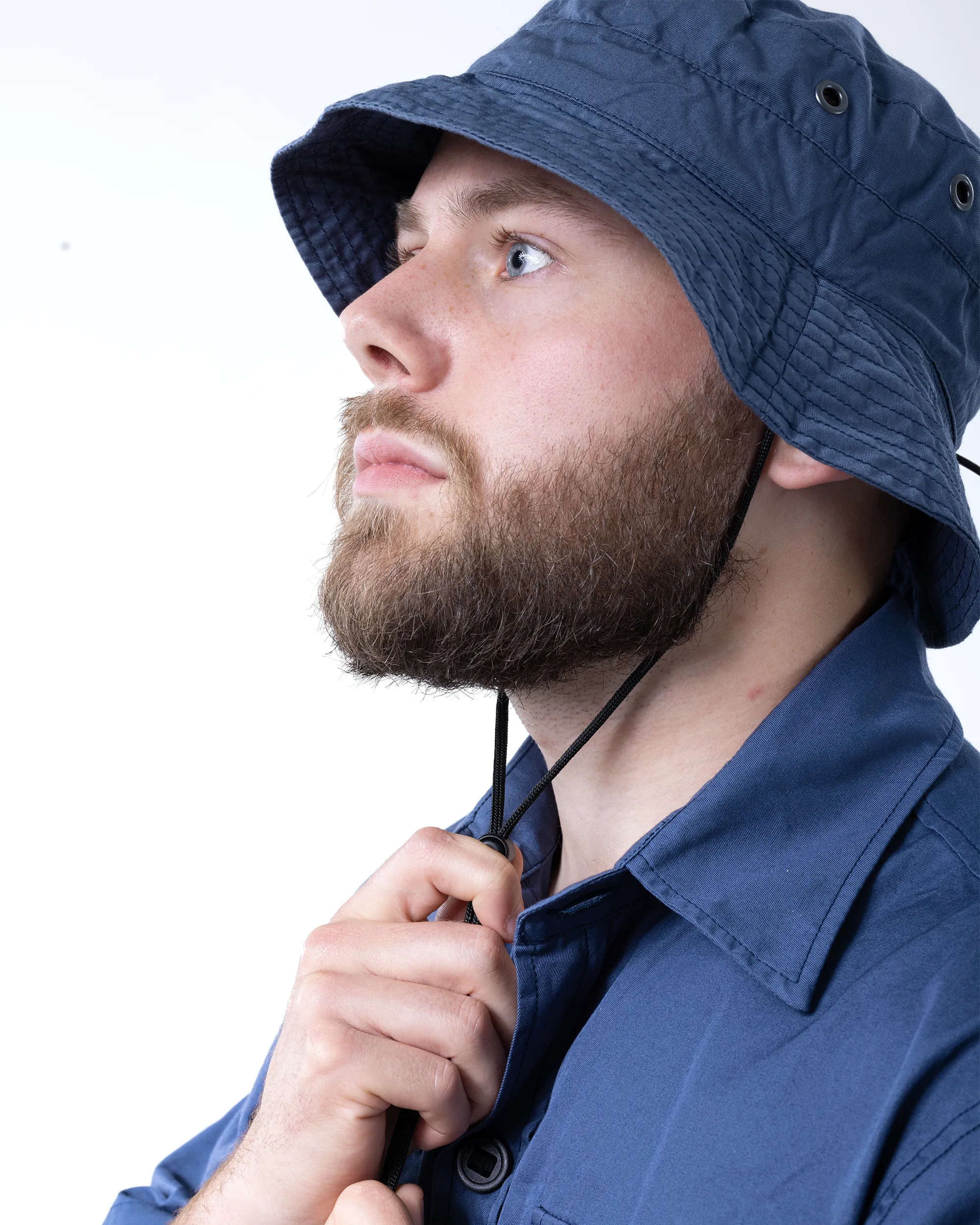 V194BTS SF Boonie Hat Gabardine - Air Force Blue