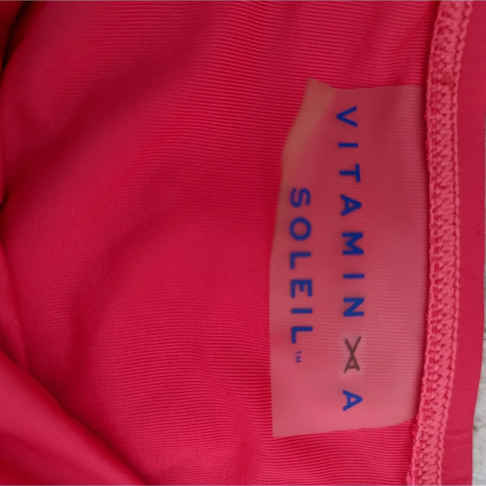 Vitamin A Soleil Red Bikini Bottom M