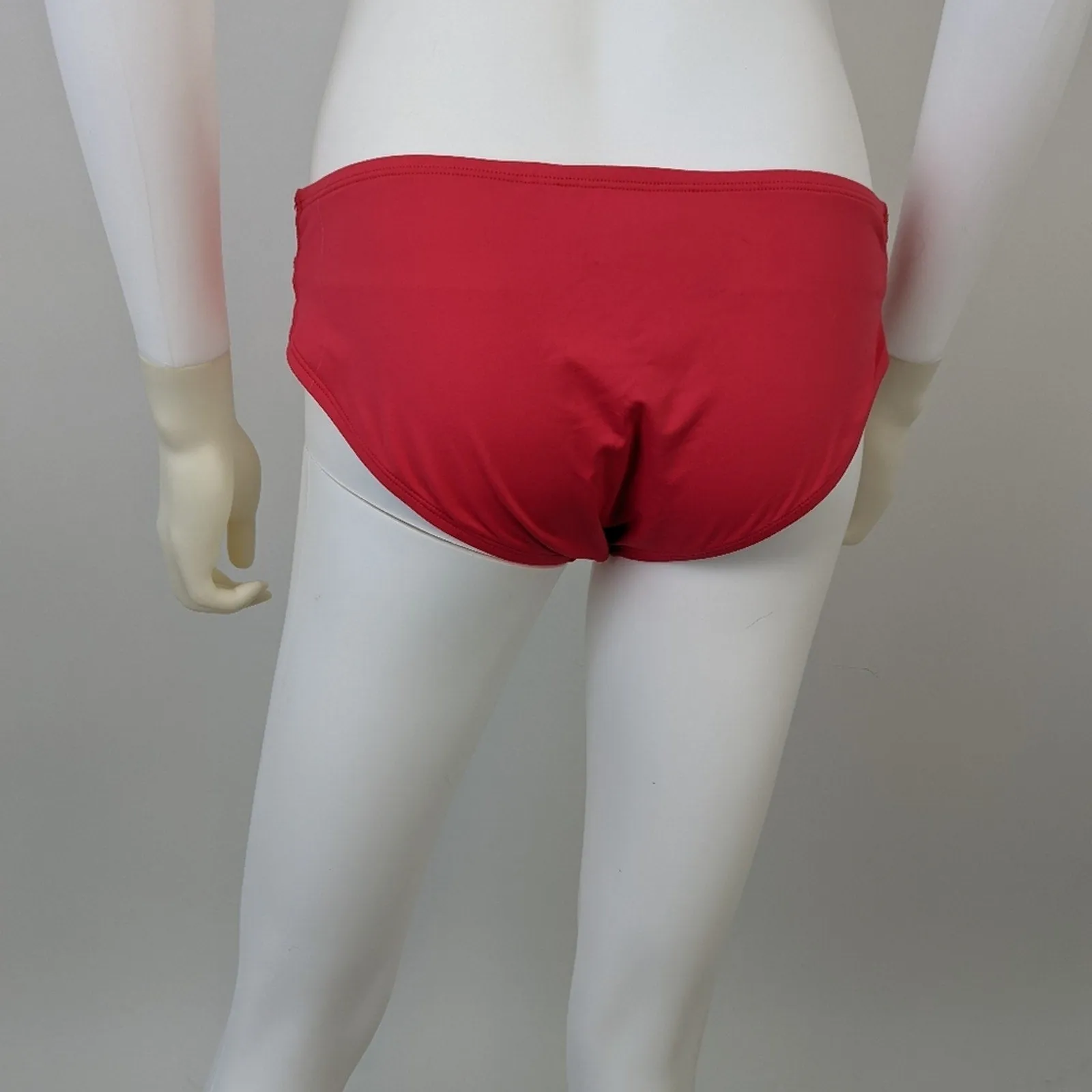 Vitamin A Soleil Red Bikini Bottom M