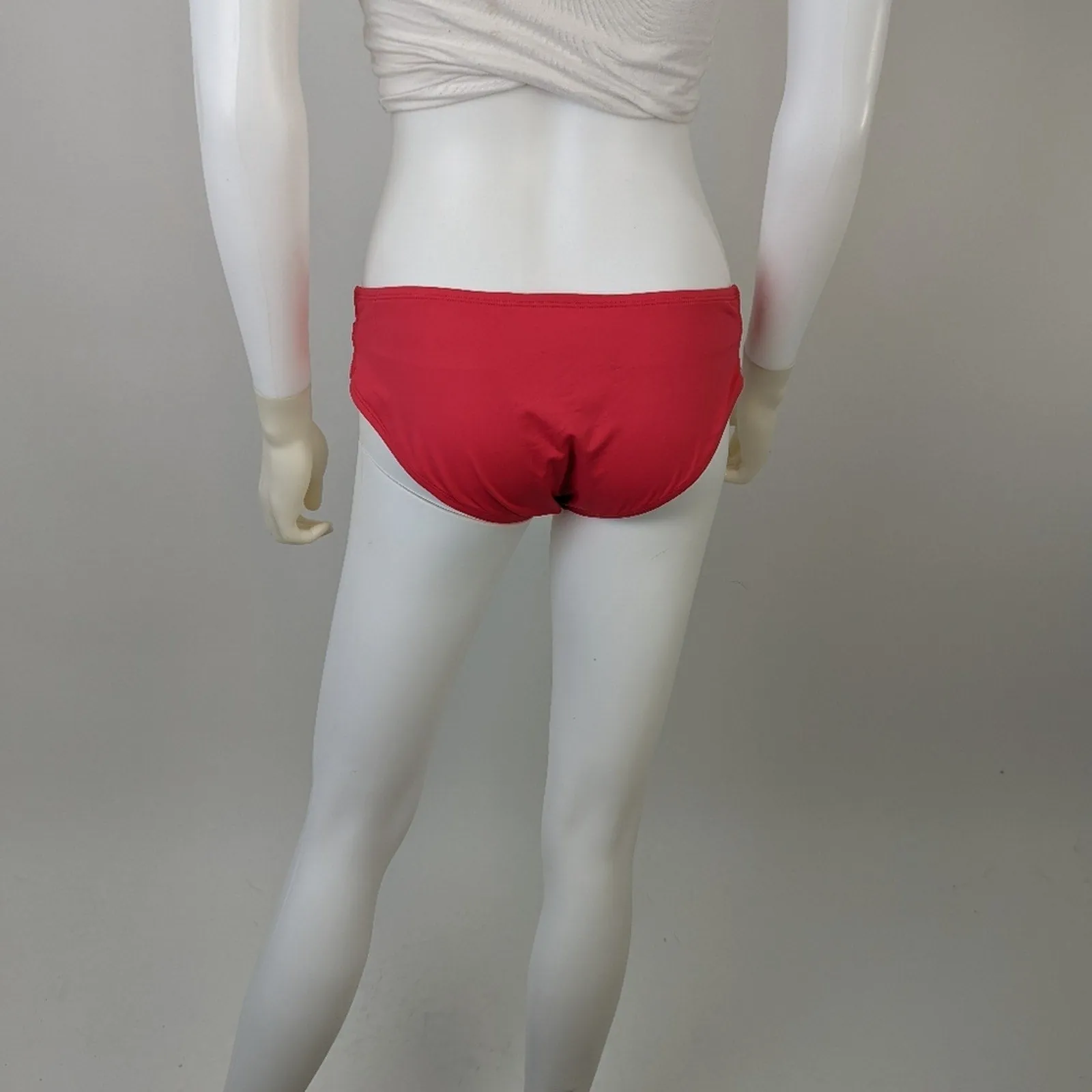 Vitamin A Soleil Red Bikini Bottom M