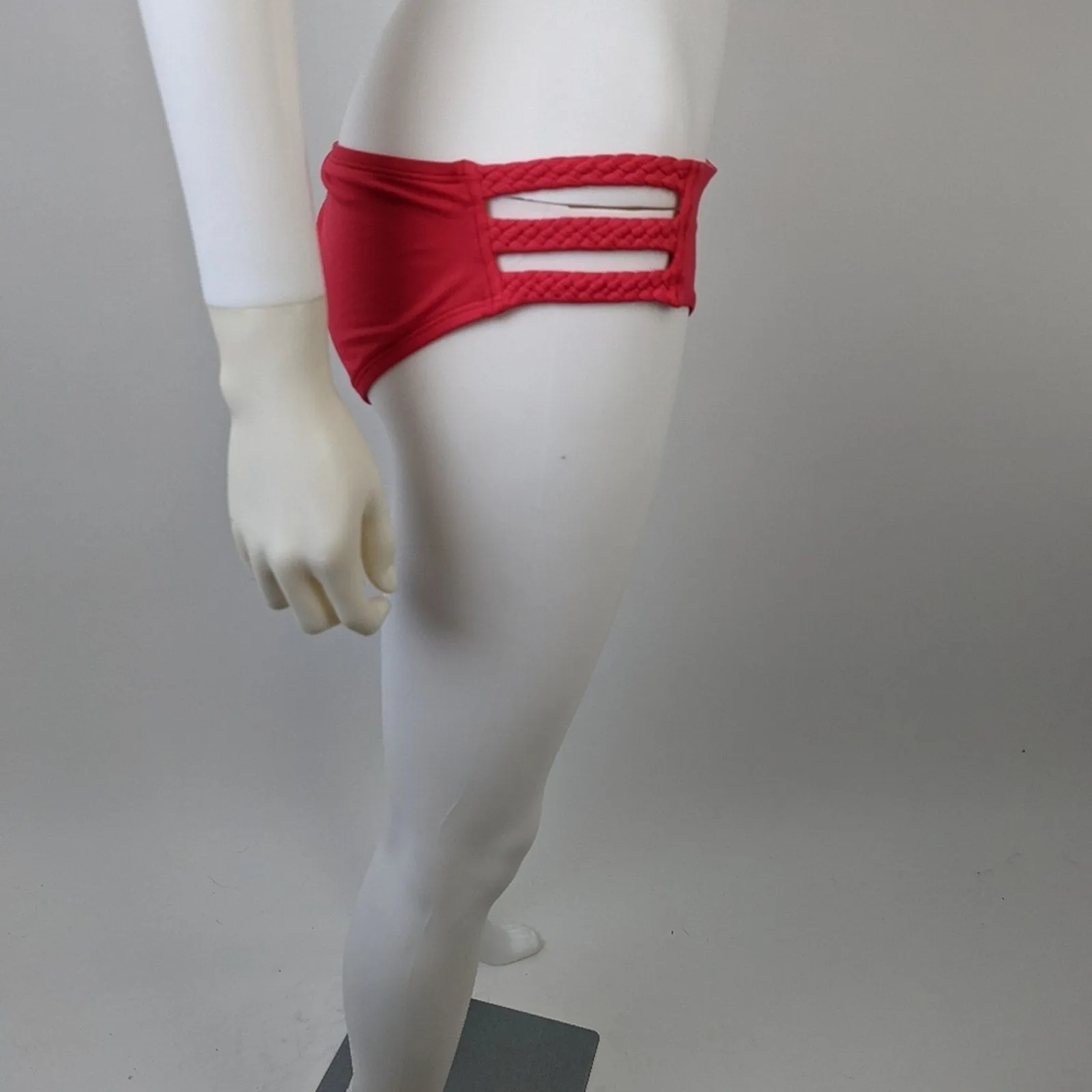 Vitamin A Soleil Red Bikini Bottom M