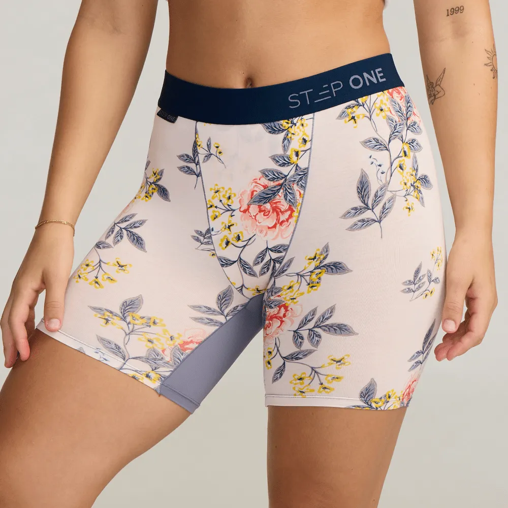 Women's Body Shorts - Cherry Blossoms