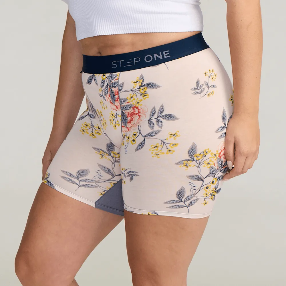 Women's Body Shorts - Cherry Blossoms